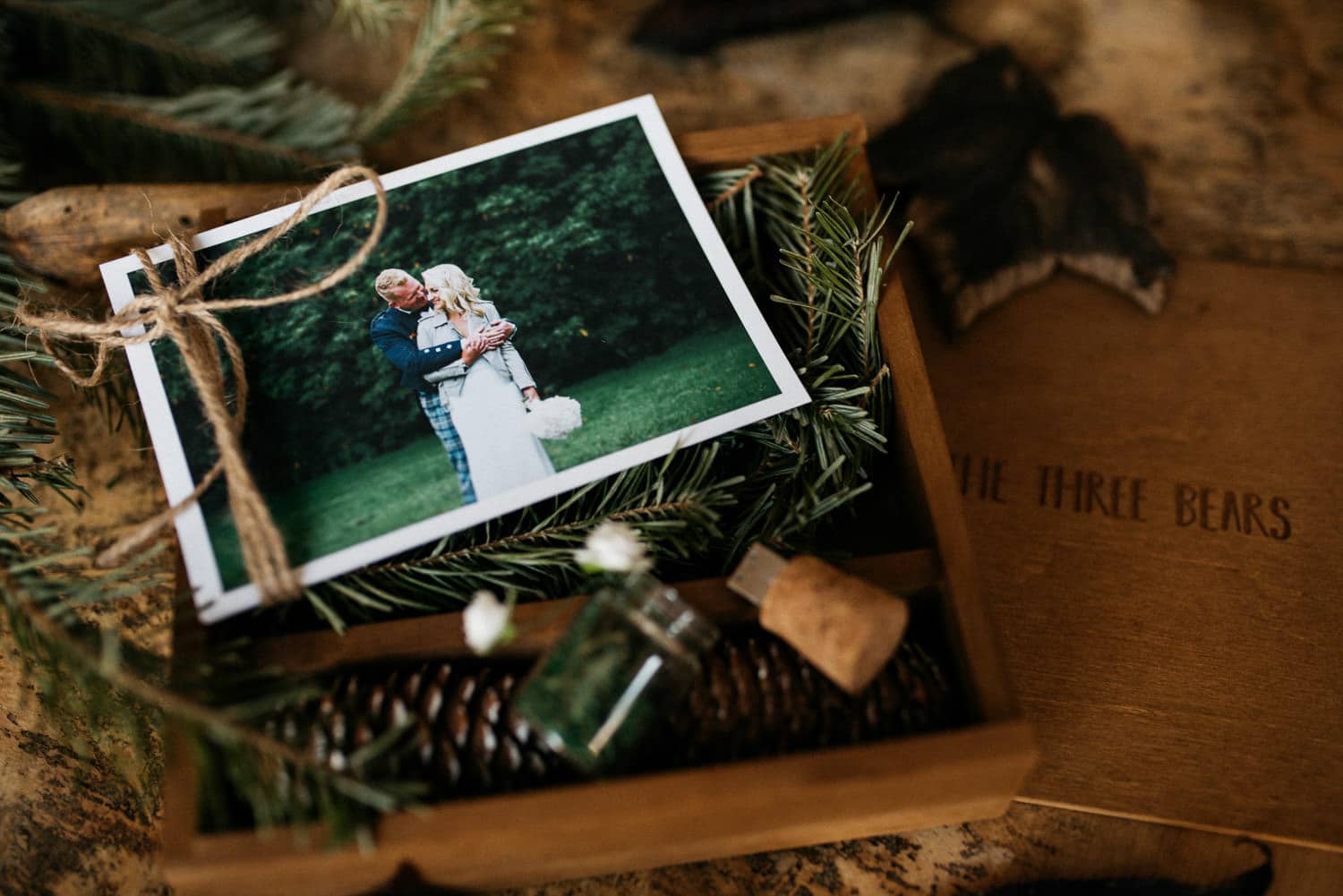 wedding photography galgorm usb box