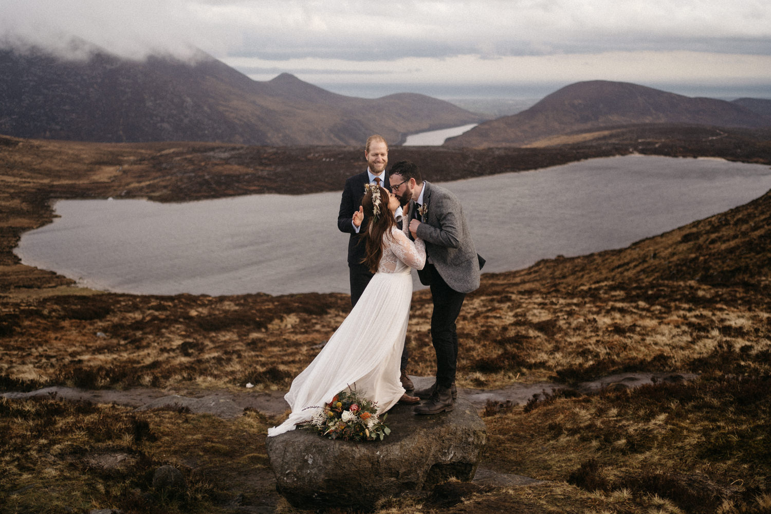 first ever legal wedding ceremony in the Mourne mountains Mourne Mountains Wedding Photography