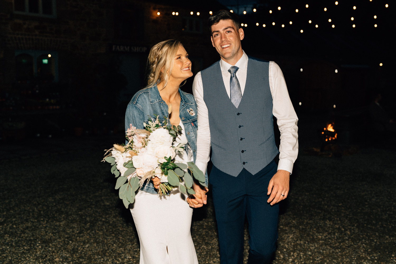 bride and groom after dinner portraits Weddings at Killruddery House