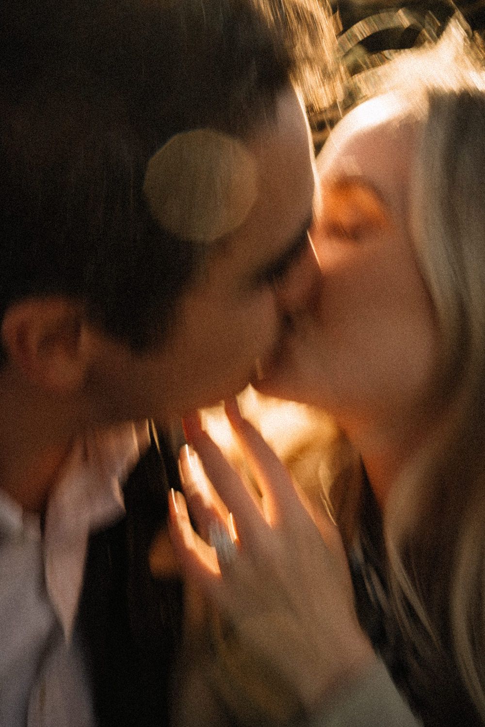 couple-kissing-close-up-Film-Photographers-Northern-Ireland